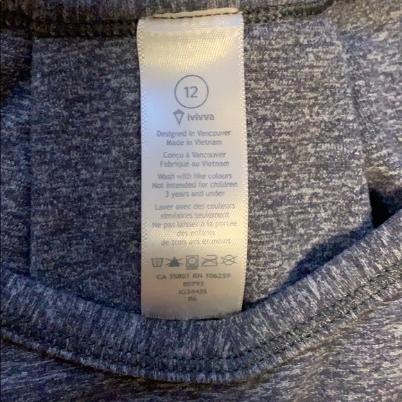 Long sleeve, grey ivivva shirt! - Picture 2 of 4